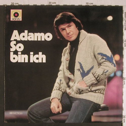 Adamo: So Bin Ich, HörZu(C 062-26 616), D, 1976 - LP - F6268 - 5,00 Euro