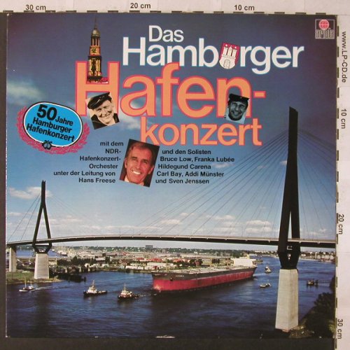 V.A.Hamburger Hafen-Konzert: NDR-Hans Freese,Franka Lubée, Ariola(200 483-241), D,  - LP - F627 - 5,00 Euro