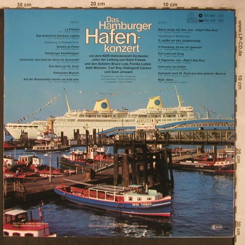 V.A.Hamburger Hafen-Konzert: NDR-Hans Freese,Franka Lubée, Ariola(200 483-241), D,  - LP - F627 - 5,00 Euro