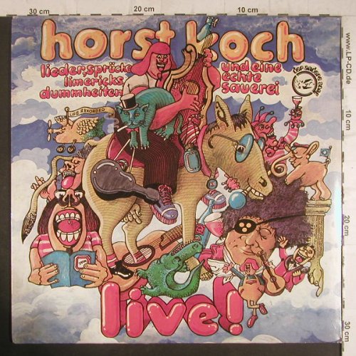 Koch,Horst: Live, + Poster, Hansa / Der andere Song(25 466 IT), D, 1977 - LP - F6313 - 7,50 Euro