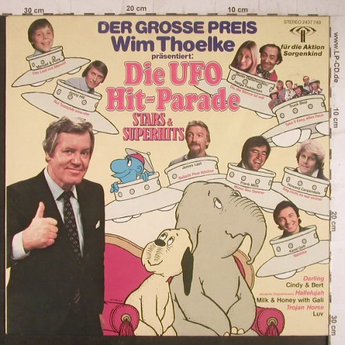 V.A.Der Grosse Preis: Wim Thoelke prä.Die Ufo Hit-Parade, Aktion Sorgenkind(2437 749), D, 1979 - LP - F6500 - 3,00 Euro
