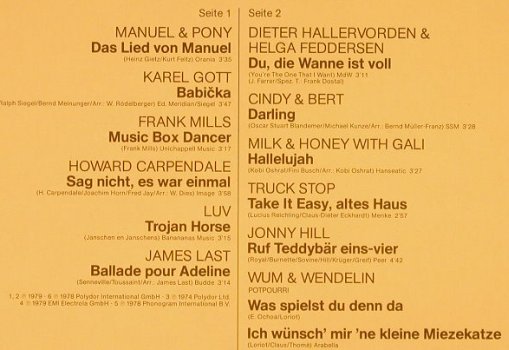 V.A.Der Grosse Preis: Wim Thoelke prä.Die Ufo Hit-Parade, Aktion Sorgenkind(2437 749), D, 1979 - LP - F6500 - 3,00 Euro