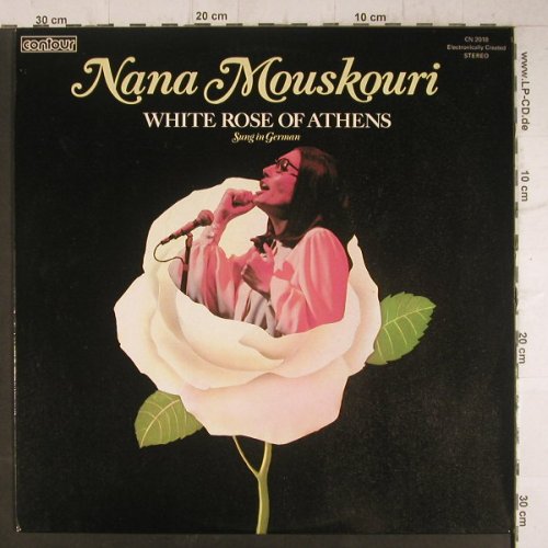Mouskouri,Nana: White Rose Of Athens (in german), Pickw.Cont(CN 2018), UK,Ri,  - LP - F6512 - 5,00 Euro