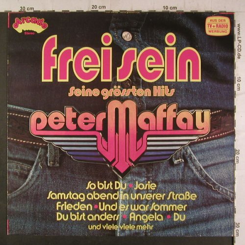 Maffay,Peter: Frei Sein, Seine Größten Hits, Arcade(ADE G 75), D,  - LP - F6739 - 5,00 Euro