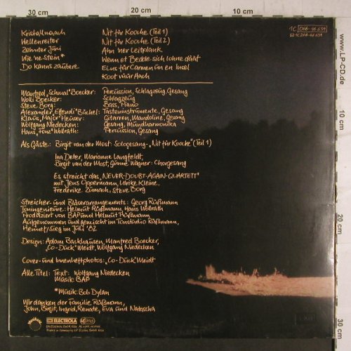 BAP: Vun Drinne Noh Drusse, Foc, Musikant(064-46 639), D, 1982 - LP - F6755 - 5,00 Euro