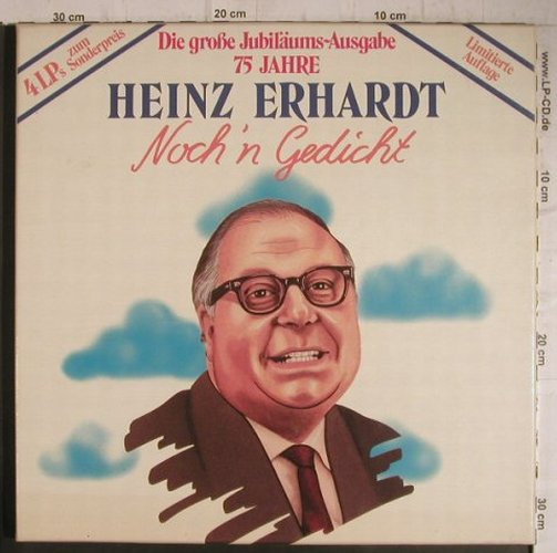 Erhardt,Heinz: Noch'n Gedicht, Box, Lim.Ed., Teldec(6.30126 DX), D, 1983 - 4LP - F7408 - 6,00 Euro