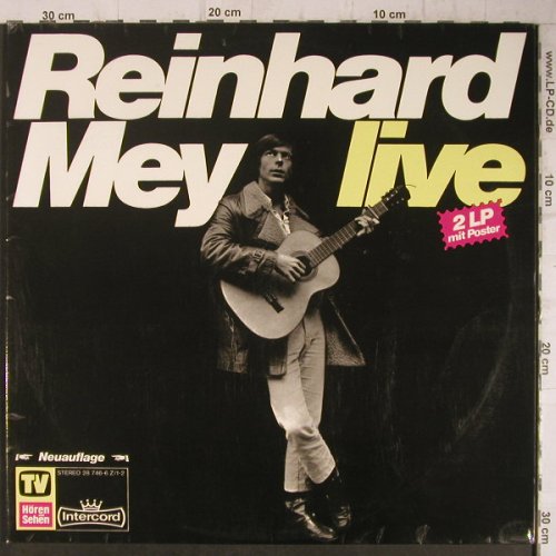 Mey,Reinhard: Live, Foc, Neuauflage, No Poster, Intercord(28 746-6), D,  - 2LP - F7527 - 6,00 Euro