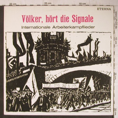 V.A.Völker Hört die Sinale: Internationale...Sein rotes Banner, Eterna(8 15 061), DDR, 1980 - LP - F7539 - 5,50 Euro