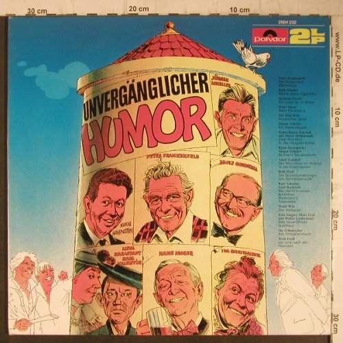V.A.Unvergänglicher Humor: Moser,Gondrell,Frankenfeld, Foc, Polydor(2664 232), D, 1979 - 2LP - F7782 - 7,50 Euro