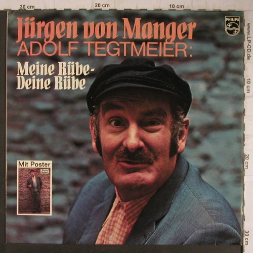 von Manger,Jürgen: Meine Rübe-Deine Rübe(Kein Poster), Philips(6305 106), D,  - LP - F8044 - 5,00 Euro