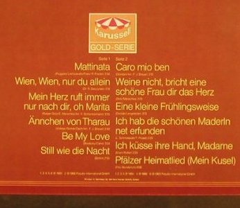 Wunderlich,Fritz: Seine großen Erfolge, Karussell(2435 108), D,  - LP - F8317 - 5,00 Euro