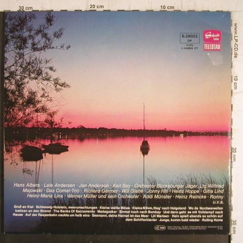 V.A.Grüße von der Waterkant: Eine musikalische Briese mit 56..., Telefunken(6.28023), D, Foc, 1972 - 2LP - F8570 - 6,00 Euro