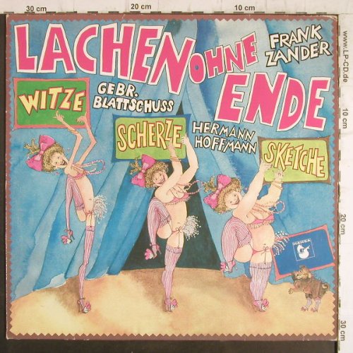 V.A.Lachen Ohne Ende: Witze,Scherze, Sketche, Hansa(202 832-241), D, 1980 - LP - F8620 - 5,00 Euro