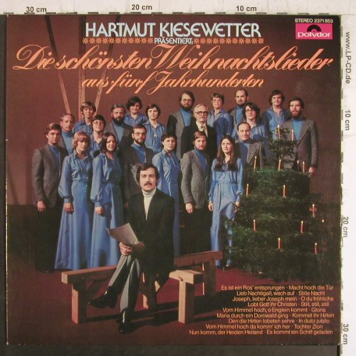 Kiesewetter,Hartmut: Die schön.Weihnachtslieder a.5Jahrh, Polydor(2371 853), D, 1977 - LP - F8657 - 7,50 Euro