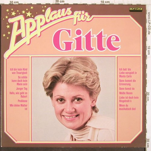 Gitte: Applaus Für Gitte, Marifon(47 960 XAU), D, 1980 - LP - F8982 - 5,50 Euro
