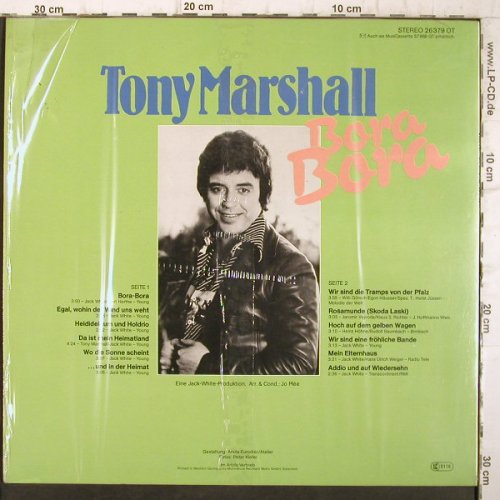 Marshall,Tony: Bora Bora, Ariola(26 379 OT), D, 1978 - LP - F9212 - 6,00 Euro