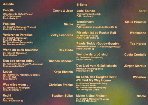 V.A.Deutsche Super-Hits: Brandneu und top-aktuell, m-/vg+, K-tel(TG 1407), D, 1982 - LP - F9263 - 3,00 Euro