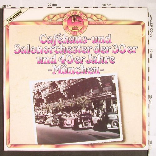 V.A.Cafehaus- und Salonorchester: der 30er & 40er Jahre-München, Odeon(134-46 645/46), D,  - 2LP - F9676 - 7,50 Euro