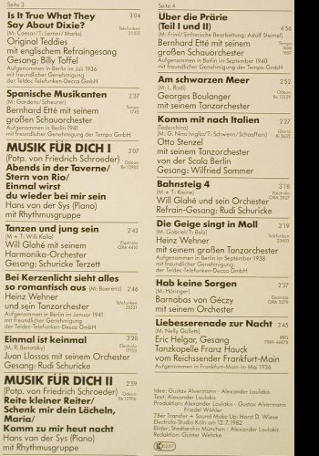 V.A.Cafehaus- und Salonorchester: der 30er & 40er Jahre-München, Odeon(134-46 645/46), D,  - 2LP - F9676 - 7,50 Euro