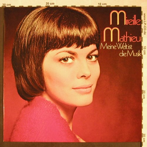 Mathieu,Mireille: Meine Welt Ist Die Musik, Club Ed., Ariola(61 500), D,  - LP - F9923 - 5,50 Euro