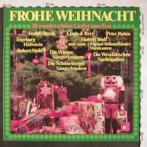 V.A.Frohe Weihnacht: 20 wünderschöne Lieder zum Fest, BASF(19 22674-3), D, 1975 - LP - F9938 - 5,00 Euro