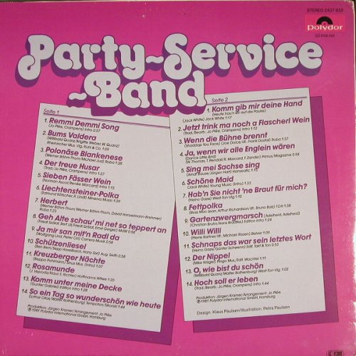 Party-Service-Band: Remmi-Demmi, m-/vg+, Polydor(2437 933), D, 1981 - LP - H1043 - 4,00 Euro