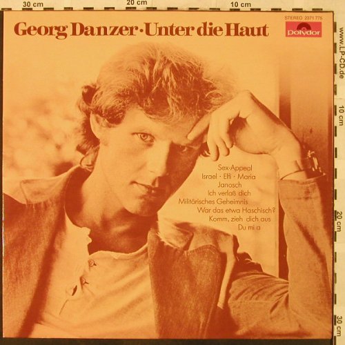 Danzer,Georg: Unter die Haut, Polydor(2371 775), D, 1977 - LP - H1058 - 5,00 Euro