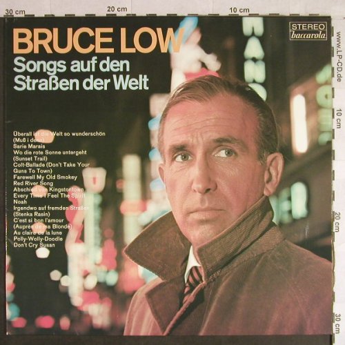 Low,Bruce: Songs Auf Den Strassen Dieser Welt, Baccarola(80 960 ZU), D,  - LP - H1431 - 6,00 Euro
