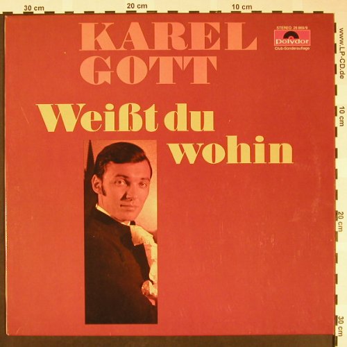Gott,Karel: Weißt Du Wohin, Club-Sonderauflage, Polydor(28 869/9), D, 1968 - LP - H1574 - 5,00 Euro