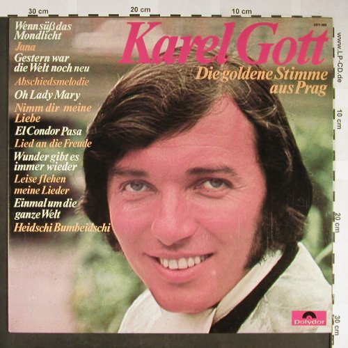 Gott,Karel: Die Goldene Stimme aus Prag, Polydor(2371 060), D, 1970 - LP - H2033 - 7,50 Euro