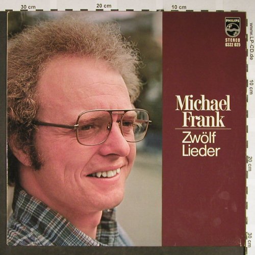 Frank,Michael: Zwölf Lieder, Philips(6322 025), D,  - LP - H2061 - 7,50 Euro