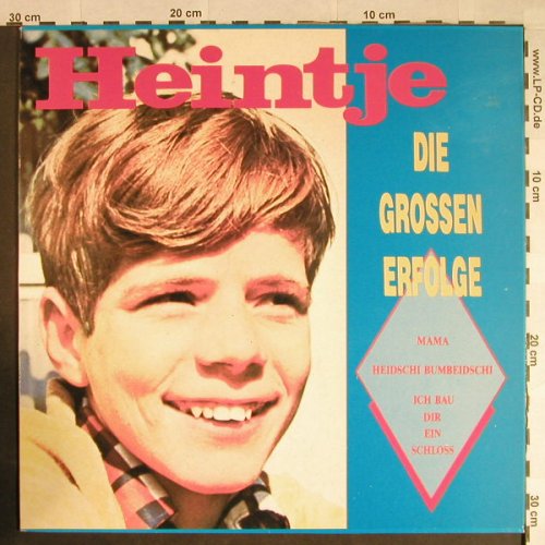 Heintje: Die Grossen Erfolge, BR Music(BR 133-1), NL, 1990 - LP - H218 - 5,00 Euro