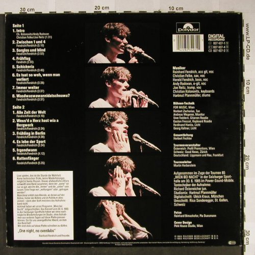 Fendrich,Rainhard: Alle Zeit Der Welt, Foc, Polydor(827 427), D, 1985 - LP - H2343 - 6,00 Euro