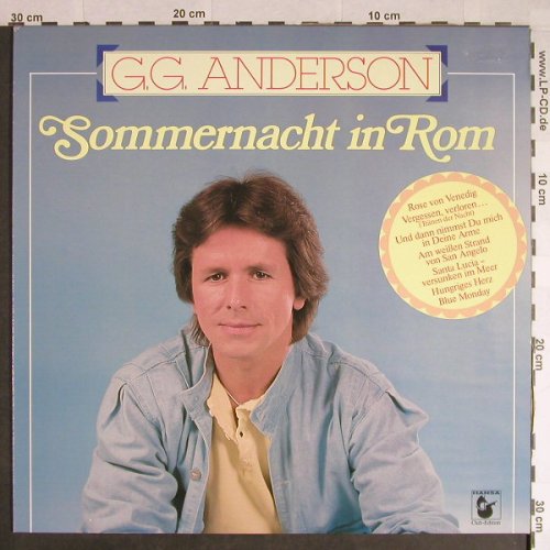 Anderson,G.G.: Sommernacht in Rom, Club Ed., Hansa(42 657 7), D, 1985 - LP - H236 - 5,00 Euro