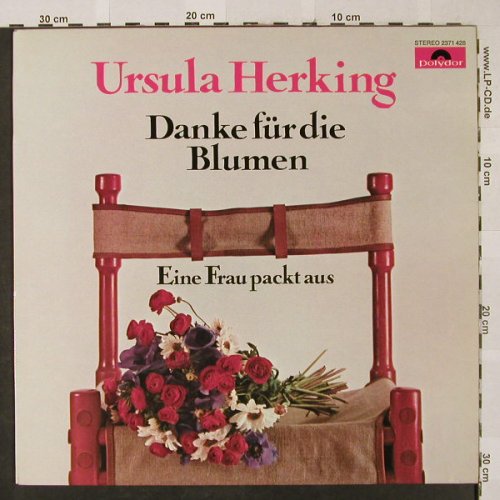 Herking,Ursula: Danke für die Blumen, Polydor(2371 428), D, 1964 - LP - H2531 - 7,50 Euro