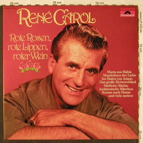 Carol,Rene: Rote Rosen, Rote Lippen, Roter Wein, Polydor,Club Ed.(27 345-8), D, Ri,  - LP - H3450 - 6,00 Euro