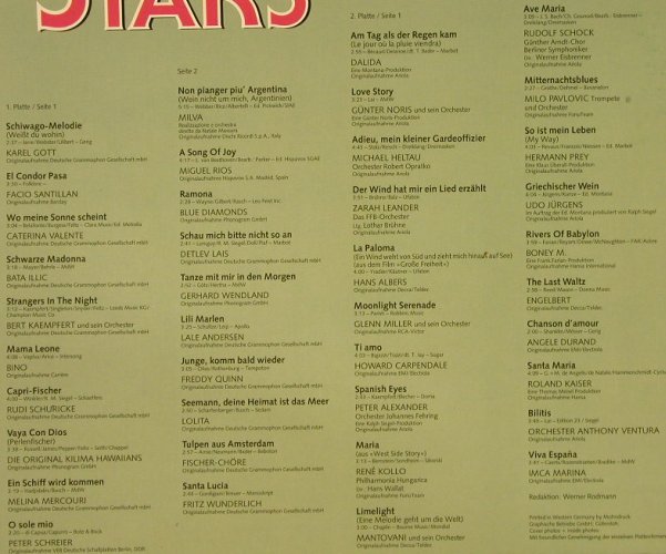 V.A.40 Stars singen und spielen: 40 der schönsten Melodien der Welt, Polydor/S*R(29 587 3), D, Foc,Ri,  - 2LP - H3727 - 6,00 Euro