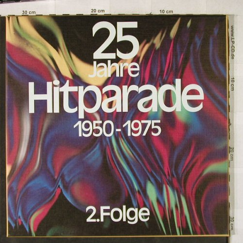 V.A.25 Jahre Hit Parade: 1950-1975, 2 Folge, Box, S*R(63 820), D,Club Ed, 1975 - 3LP - H3737 - 7,50 Euro