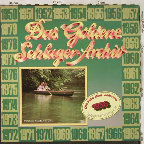 V.A.Das Goldene Schlager-Archiv: 1956-C.Valente...Hans Albers, S*R(38 636 7), D,  - LP - H3771 - 4,00 Euro