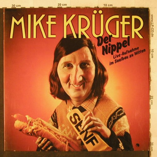 Krüger,Mike: Der Nippel - Live Saalbau z.Witten, EMI(066-45 978), D, 1980 - LP - H3850 - 5,50 Euro