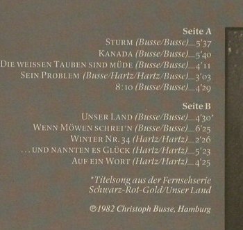 Hartz,Hans: Sturm!, Club Edition, Philips(46 271 3), D, 1982 - LP - H3958 - 5,50 Euro