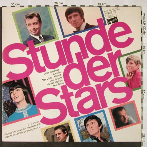 V.A.Stunde der Stars: Udo Jürgens...Camillo, Ariola(80 100 XU), D,  - LP - H4166 - 4,00 Euro