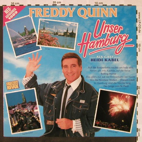 Quinn,Freddy: Unser Hamburg, mit Heidi Kabel, Ariola(36342-4), D, 1989 - LP - H4444 - 7,50 Euro
