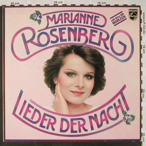 Rosenberg,Marianne: Lieder der Nacht, Philips(6305 320), D, 1976 - LP - H4651 - 5,50 Euro