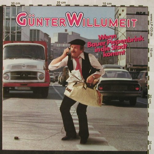 Willumeit,Günter: Wenn Bauer P.in die Stadt kommt, RCA(PL 28452), D, 1981 - LP - H4943 - 5,00 Euro