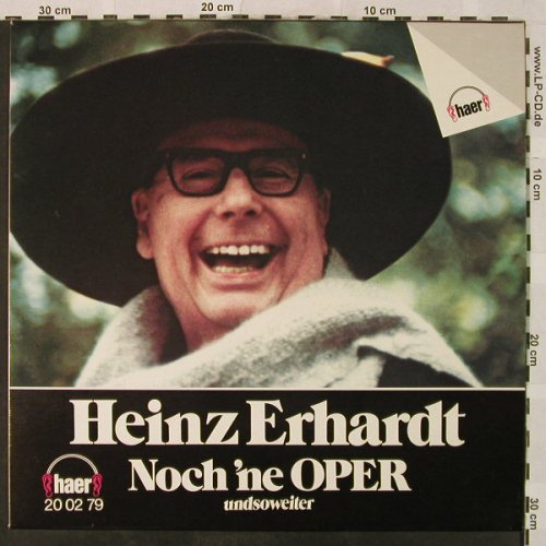 Erhardt,Heinz: Noch'ne Oper und so weiter, Haer(20 02 79), D, 1979 - LP - H5004 - 6,00 Euro