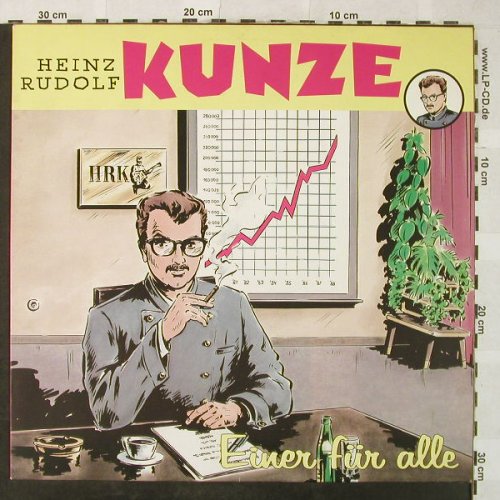 Kunze,Heinz Rudolf: Einer für alle, WEA(242 475-1), D, 1988 - LP - H5250 - 4,00 Euro