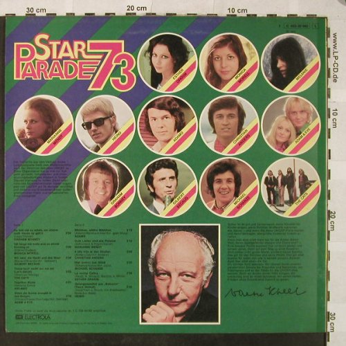V.A.Star Parade 73: Graham Bonney...Heino, EMI Electrola(C 052-30 082 L), D, 1973 - LP - H5298 - 5,00 Euro