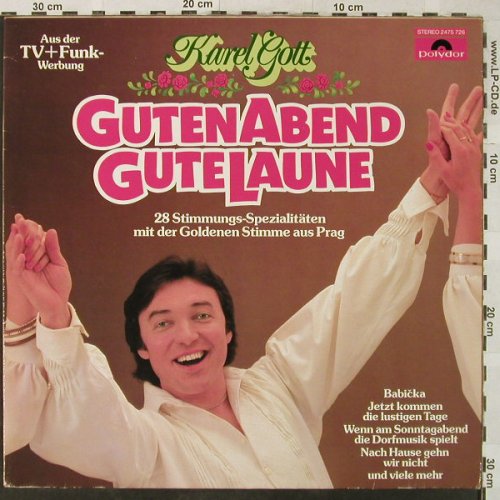 Gott,Karel: Guten Abend Gute Laune, Polydor(2475 726), D,  - LP - H5330 - 5,50 Euro