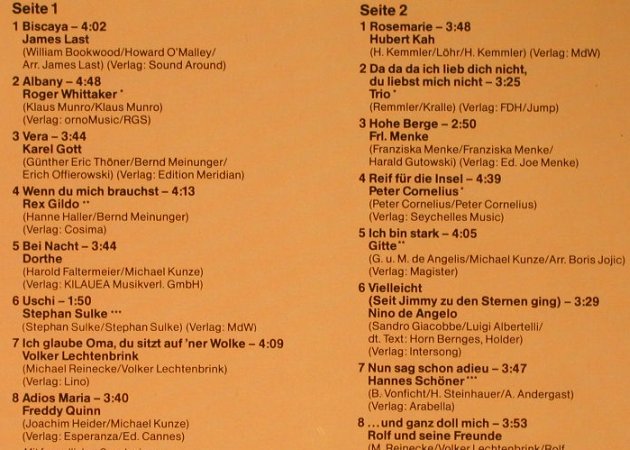 V.A.Der Grosse Preis: Wim Thoelke präs.16Stars u.ihreHits, Polydor(2437 969), D, 1982 - LP - H5424 - 4,00 Euro